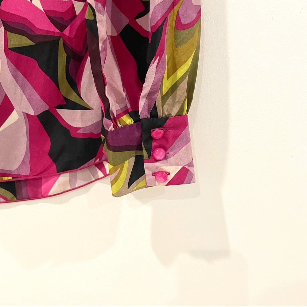 Missioni For Target Multi-Colored Button Down Top - image 4